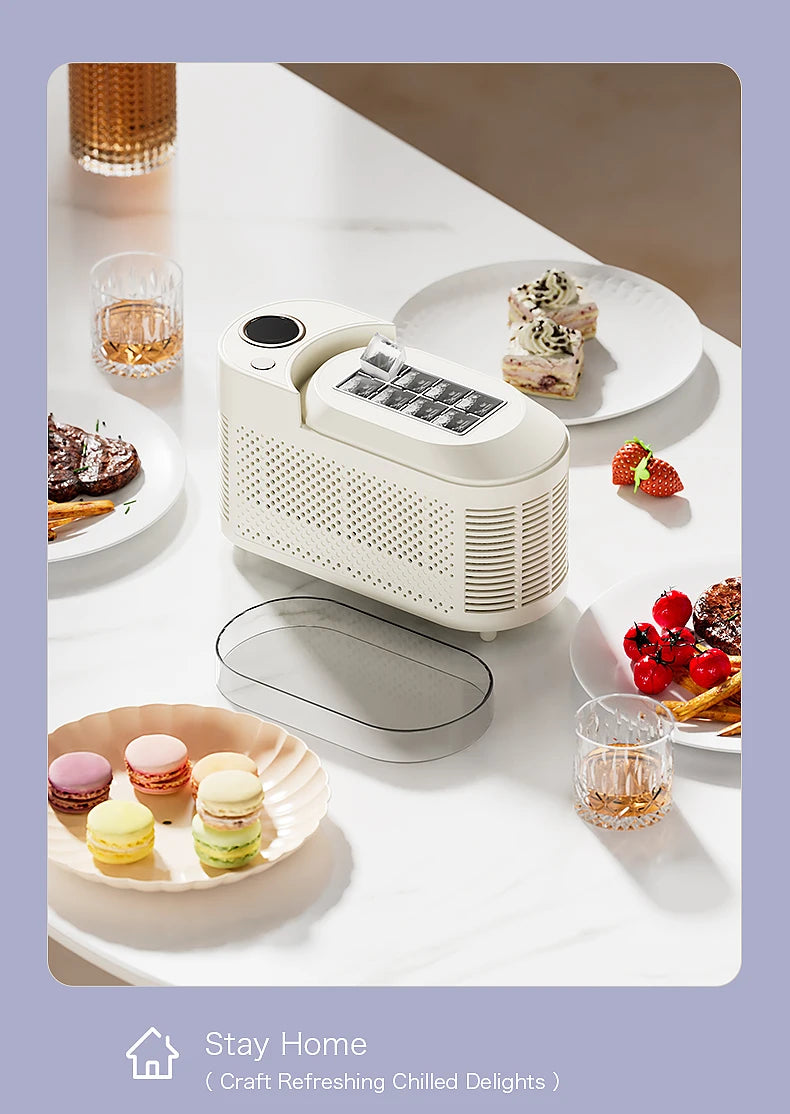 Small Ice Maker Mini Convenient Home Dormitory Office Camping Portable Ice Automatic Ice Making Box ice machine 110V/220V