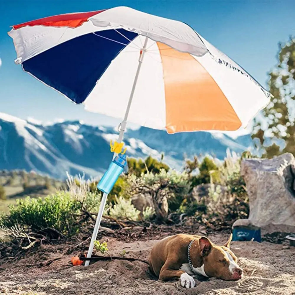 Portable Outdoor Beach Umbrella Hooks Hanger Versatile Space-saving Four-corner Hook Useful Wear-resistant Umbrella Accessories