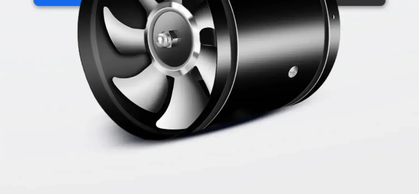 4''6''8'' Pipe kitchen toilet exhaust fan louver exhaust fan air ventilation ceiling booster Blower metal exhaust fan