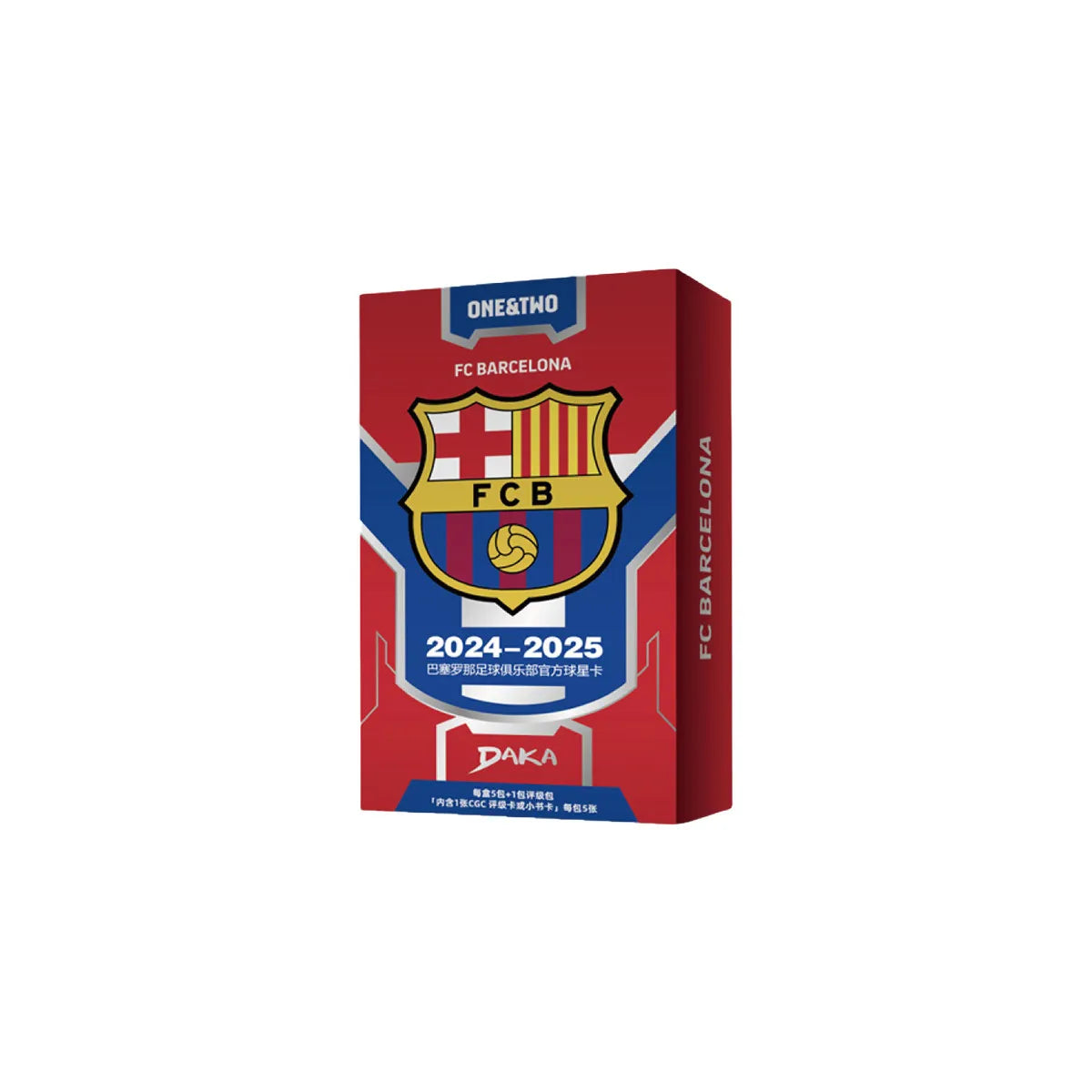 DAKA 2024-25 Barcelona ONE Series & TWO Series Official Football Player Trading Cards Collectible Toy Gift