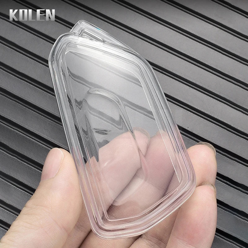 TPU Car Key Case Cover Shell Fob For VW Volkswagen Golf 8 MK8 2020 For Skoda Octavia For Seat Key Protector Accessories Keychain