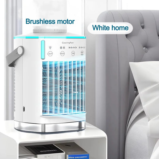 Desktop air conditioner fan small air cooling machine small air conditioner household water cooling fan summer dormitory artifac