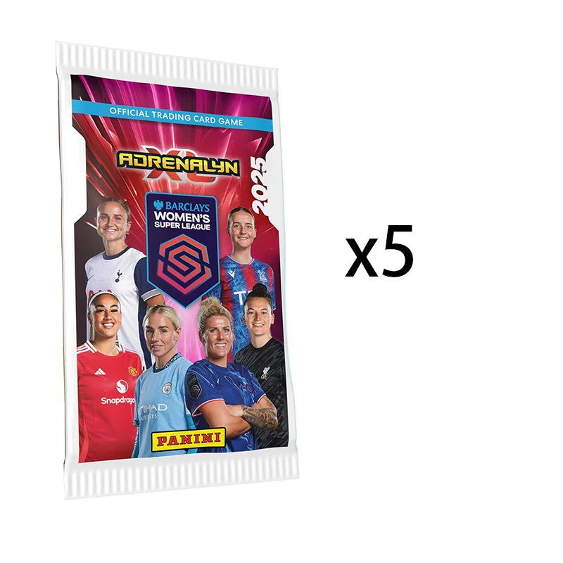 New 2025 Panini Adrenalyn XL Barclays Women's Super League Collection Card 8 Cards Per Pack in Stock FAST SHIPPING