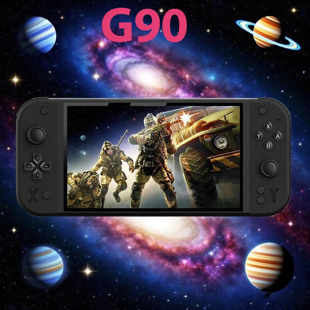 G90 Large Screen Handheld Game Console Portable Arcade High Definition Nostalgic Retro TV Home Handheld
