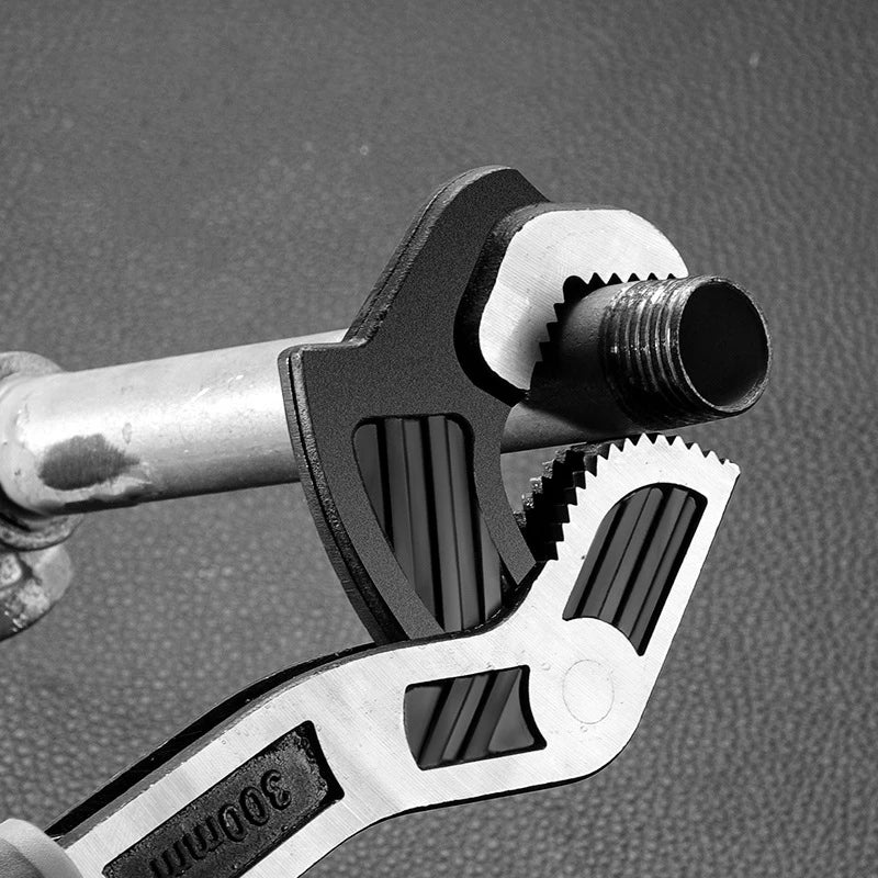 6/8/10/12 inch niversal Multifunctional Self-Locking Wrench Fast Adjustable Wrench CR-V Bathroom Wrench Plumber Multi Hand Tool