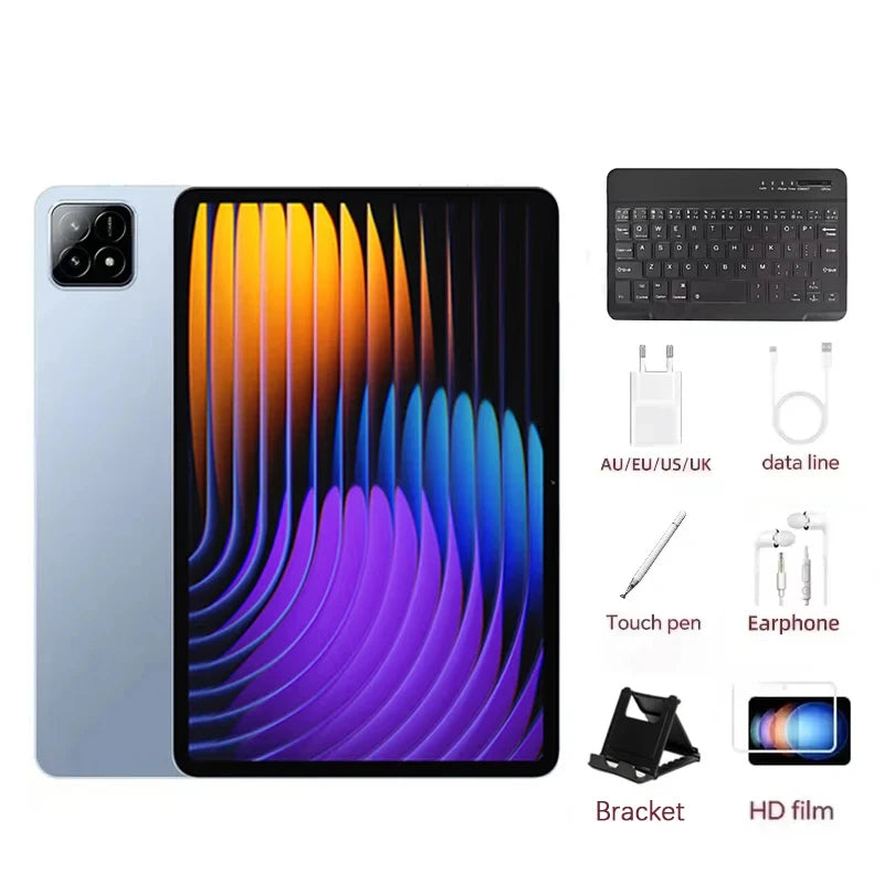 2026 New Original Global Edition Tablet PC Pad 7S Pro Snapdragon 8gen2 Android 14 HD 4K 22GB+2TB 5G Tablet Dual SIM WIFI tablet