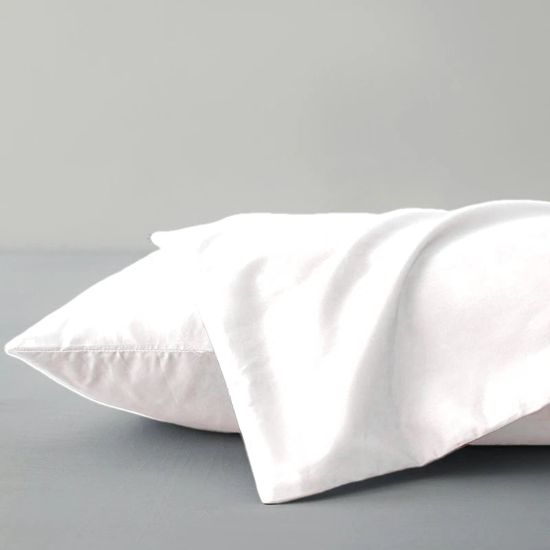kuup 2pcs Pure Color Polyester Pillowcases Comfortable Breathable Simple European Style Pillowcases Bedding Accessories