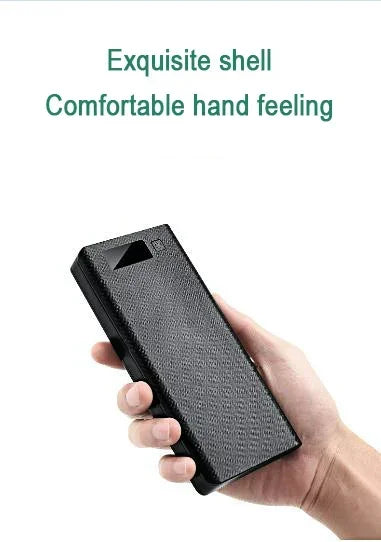 8*18650 Battery Charger Box Digital display panel Fast Charging USB Power Bank Battery Charge Box with LED Digital Display Light