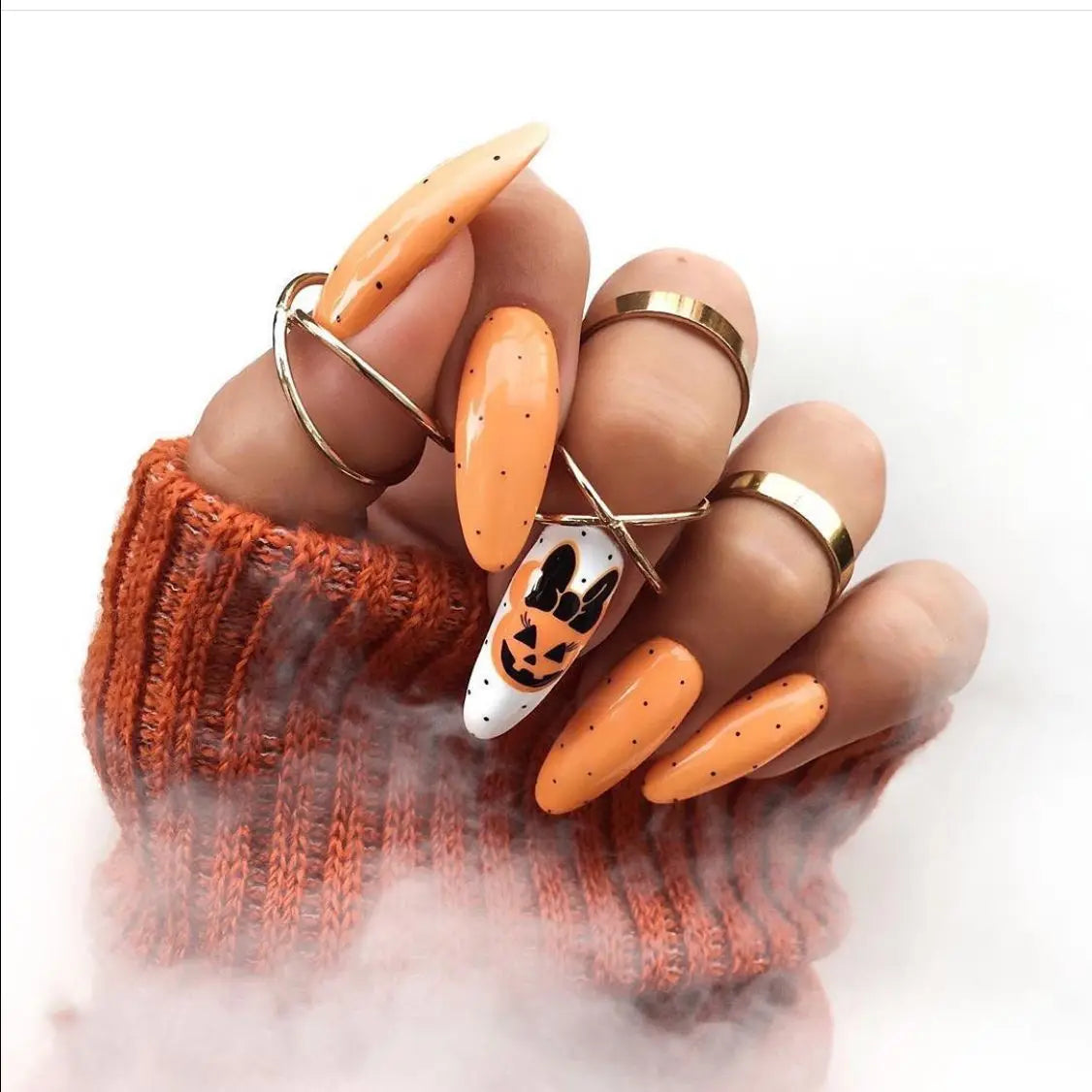 24Pcs/Set Fake Nails With Glue Full Cover Nail Tips Press On Med Nails DIY Manicure Oval Head False Nails Pink Almond Artificial