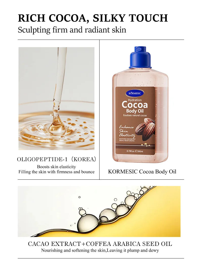 Coconut Body Oil Moisturizing Essence, Long-Lasting Nourishing  Skincare Oil, Non-Greasy Body Care Oil for Women Daily Use