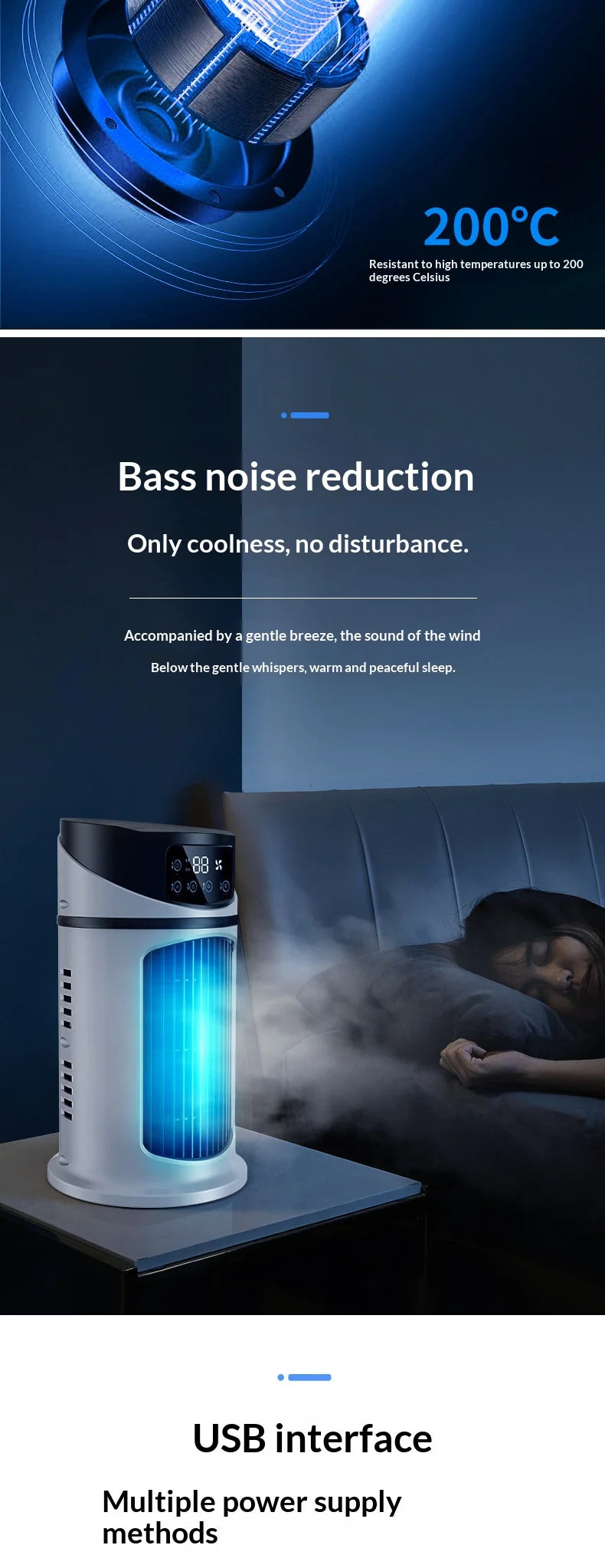 Portable Mini Air Conditioner Air Cooler Fan Water Cooling Fan Air Conditioning Air Cooler For Office Mobile Air Conditioner