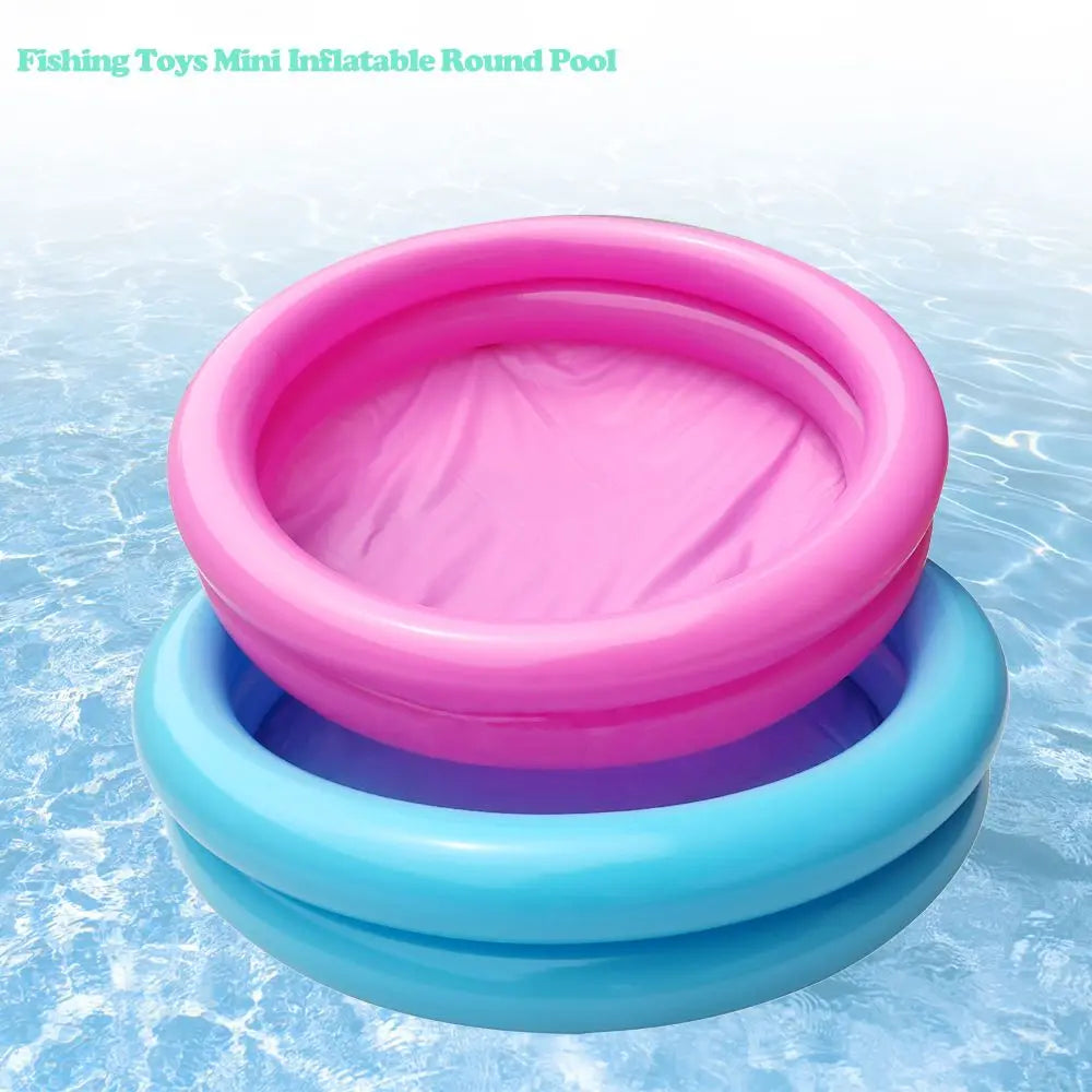PVC Garden Paddling Pool for 0-3Y Summer Baby Inflatable Swimming Pool Round Basin Kids Outdoors Sport Water Toys
