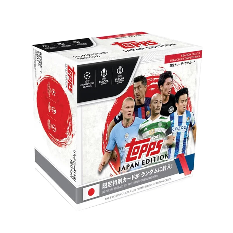 2022-2026 Topps Champions League Football Japan Edition Soccer Collection card Ronaldo Messi Limited signature