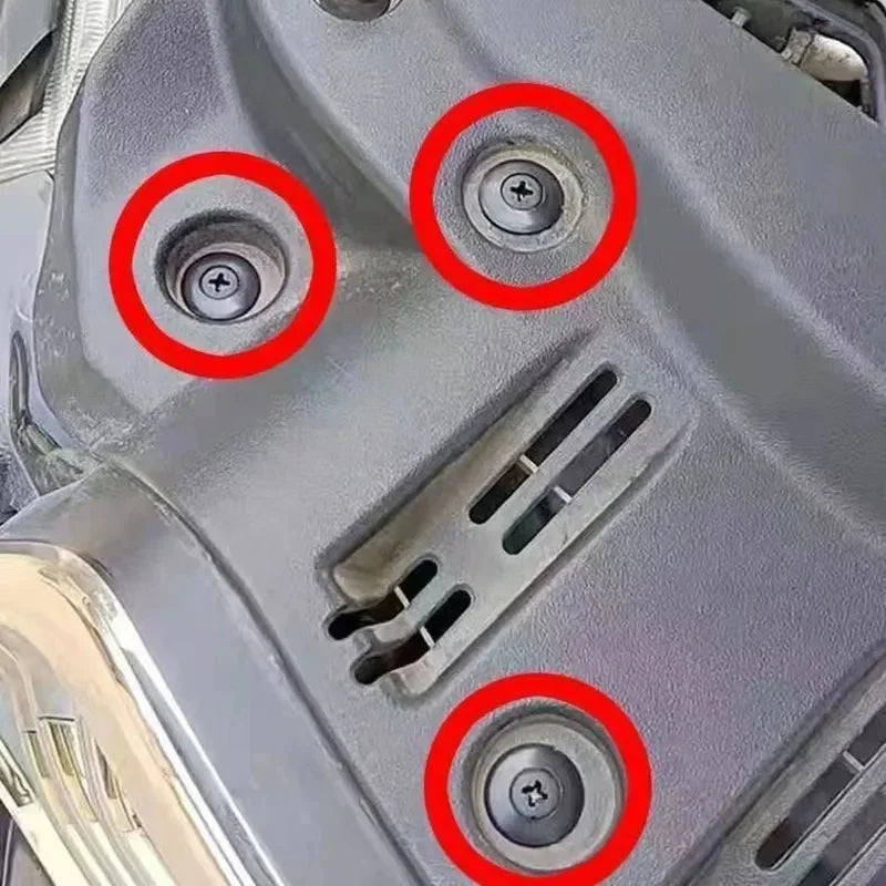 Car Plastic Rivets Fasteners 8mm/6mm Bumper Fender Screws Clips 8mm Hole Auto Push Pin Clip Accessories for Vehicle Repair