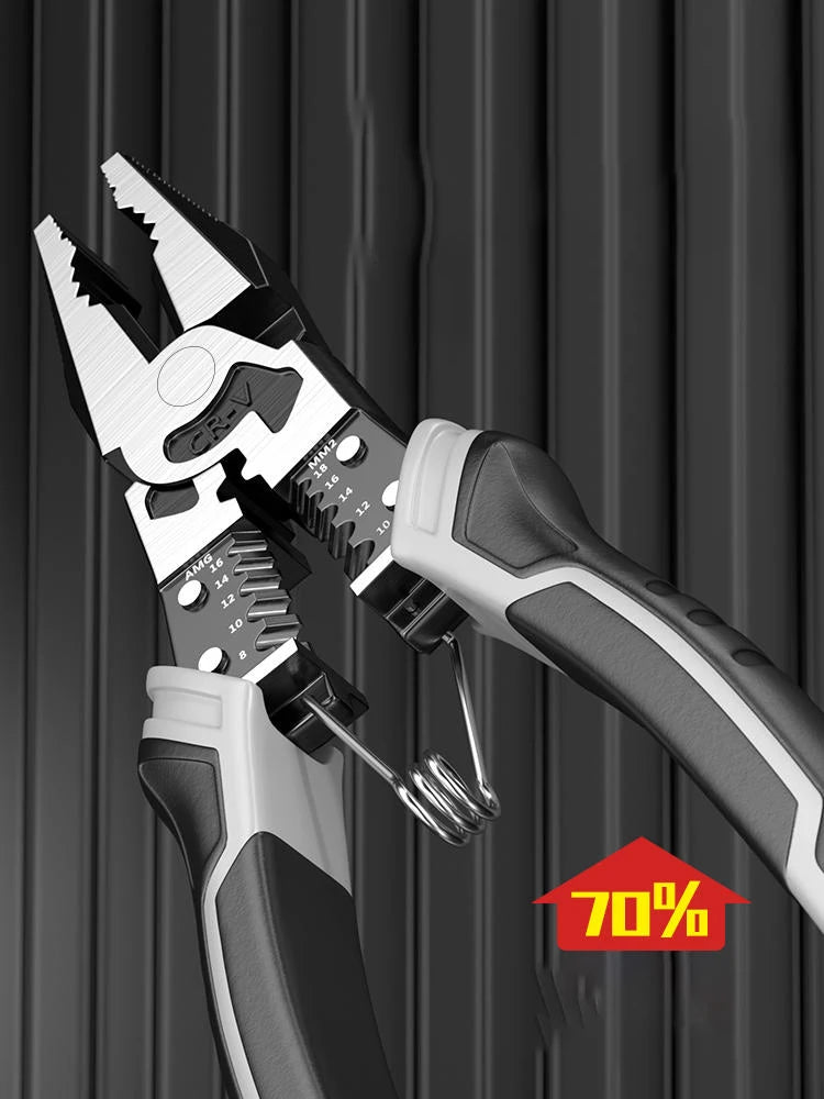 Universal Multifunctional Diagonal Pliers Needle Nose Pliers Hardware Tools Universal Wire Cutters Electrician Wire Pliers