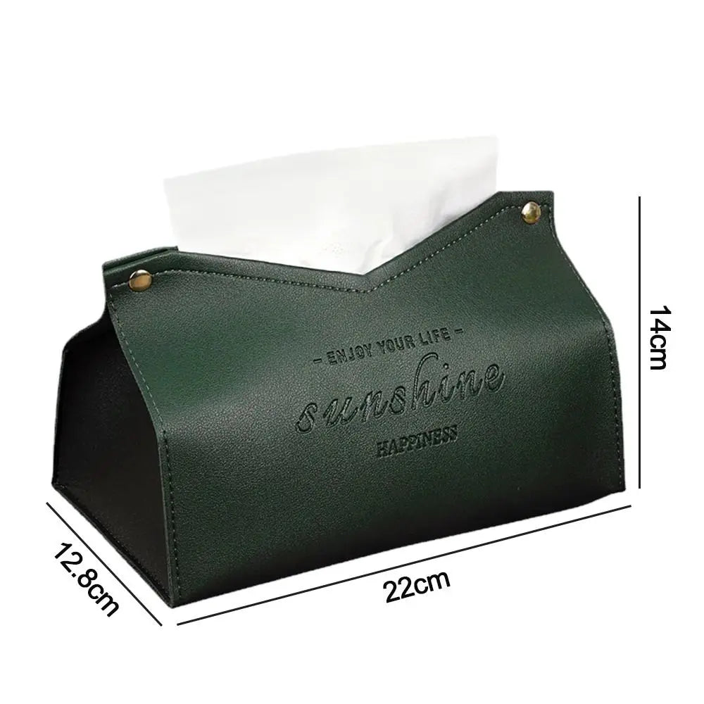 Home Living Room Decoration Large Storage Dispenser Car Tissue Box Tissue Case Paper Towel Box Napkin Holder