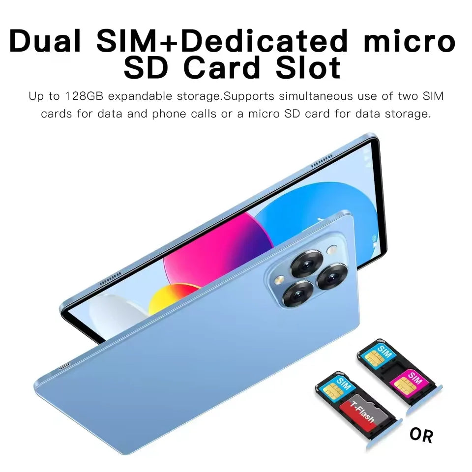 2025 New Original Global Edition Tablet Android 14 Pad 15 Pro 22GB + 2TB Snapdragon 888 Tablet 5G Dual SlM Card WIFI HD 4K Mi Ta