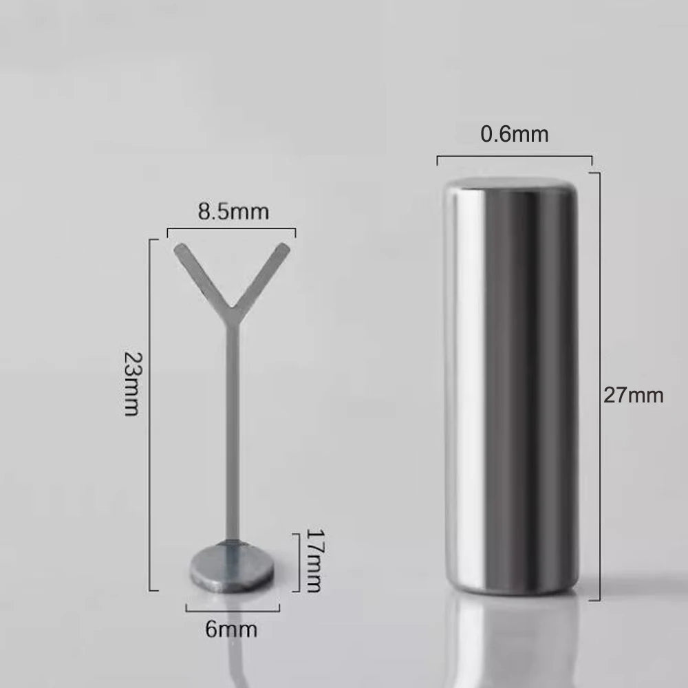 2/3Pcs Heart Cat’Eye Nail Magnet Set Y-shape,Cylinder Magnetic Stick for Creat French Cat Eye Love Shape On Nails Manicure Tools