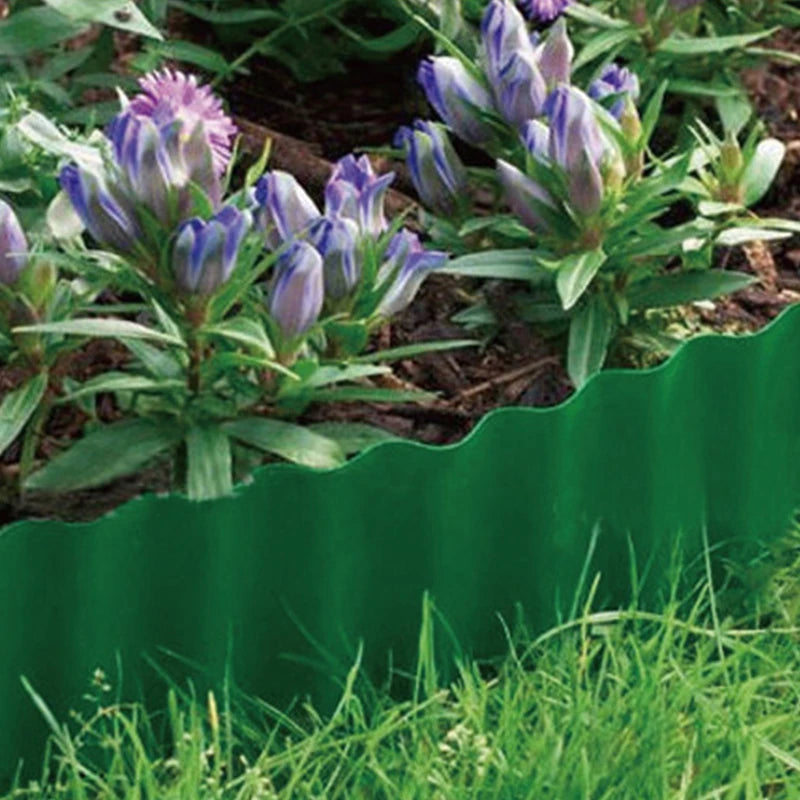 10/15/20cm Plastic Garden Grass Lawn Edge Fence Path Flexible Lawn Edging Border Outdoor Yard Garden Accessories