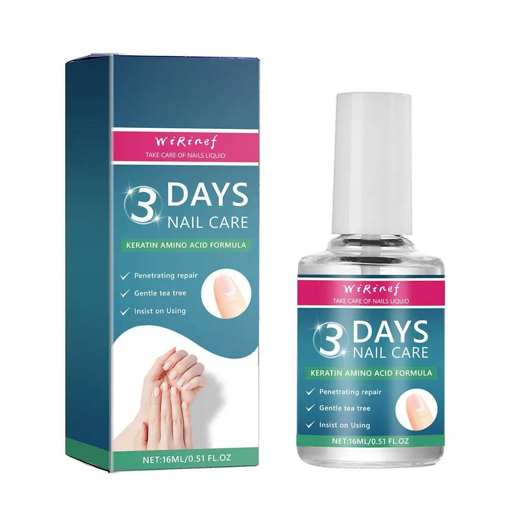Nail Care Liquid Rapid Nail Revitalization Nourishing Liquid Rejuvenate Damaged Nails Soothing Tea Tree Care