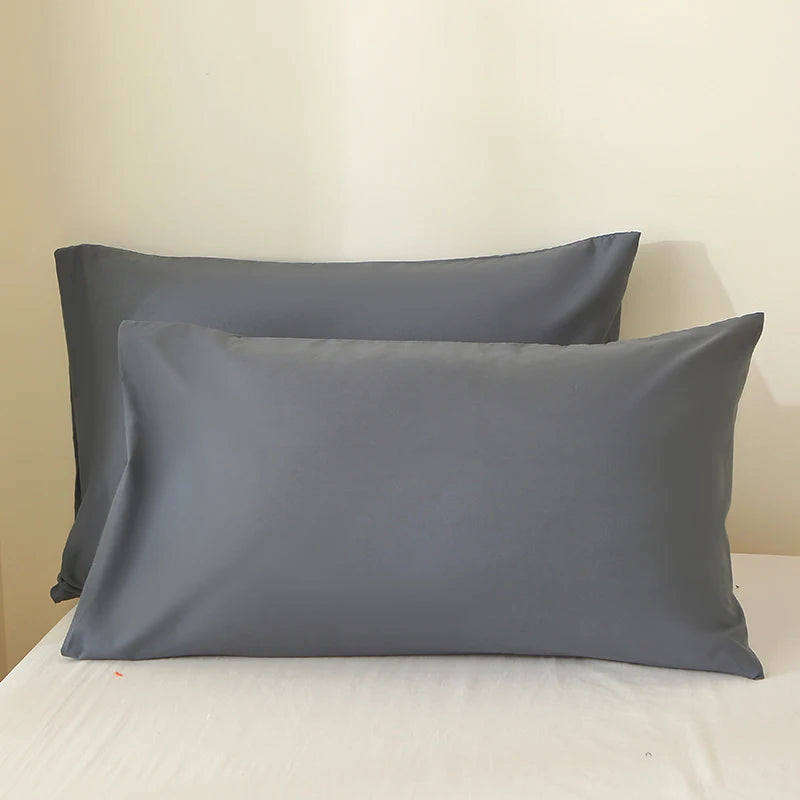 2 Pieces Sets 50x65cm 50x70cm 50x75cm 50x90cm 100% Brushed Fabric Pillowcases Pillow Cover Set