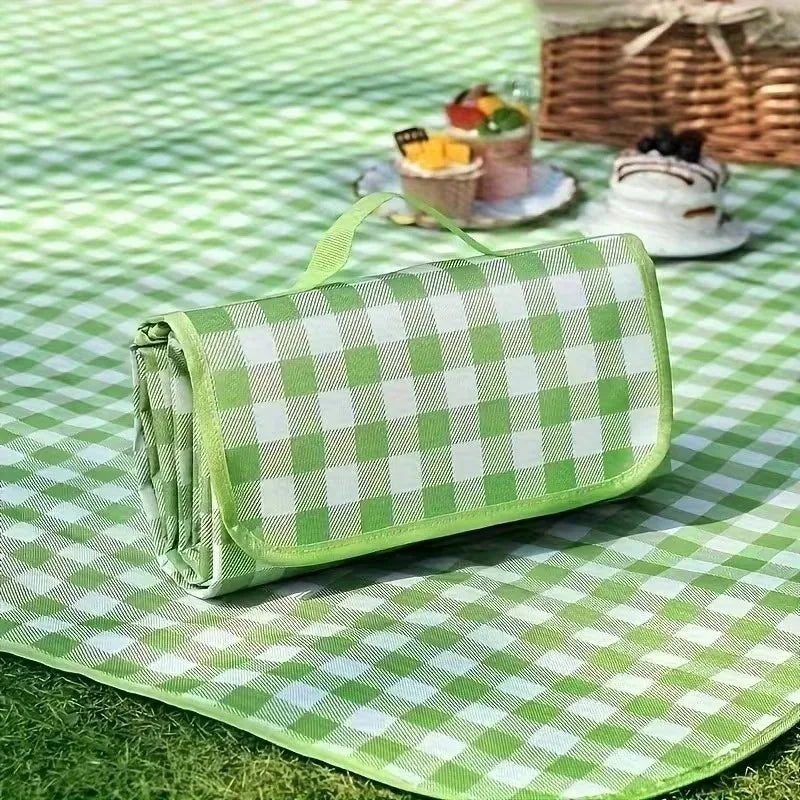 Outdoor Picnic Mat Waterproof Moisture-Proof Camping Ground Mat Thickened Picnic Blanket for Outdoor Activities and Grass Land