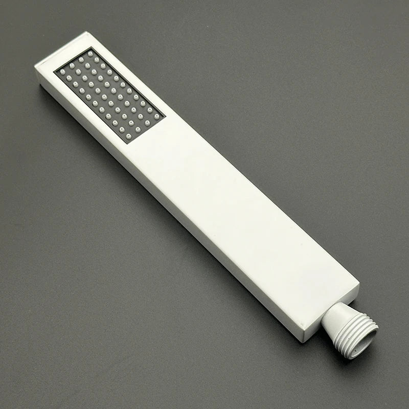 Bourdillat Bathroom Stainless steel Hand Shower Hand Held Shower Head Wall Mounted Bracket Handheld Shower Head