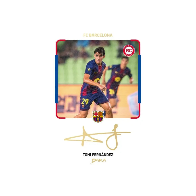 2025-26 in Stock DAKA Top Audience Series 2 Football Star Collection Card Signature Rating Card Football Club Official Box Gifts