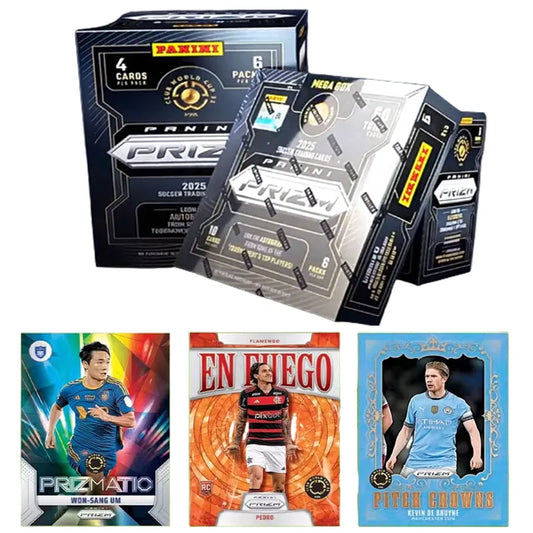 Panini 2025 Prizm FIFA Club World Cup Football Card Design Exquisite Official Limited Edition Star Collection Card
