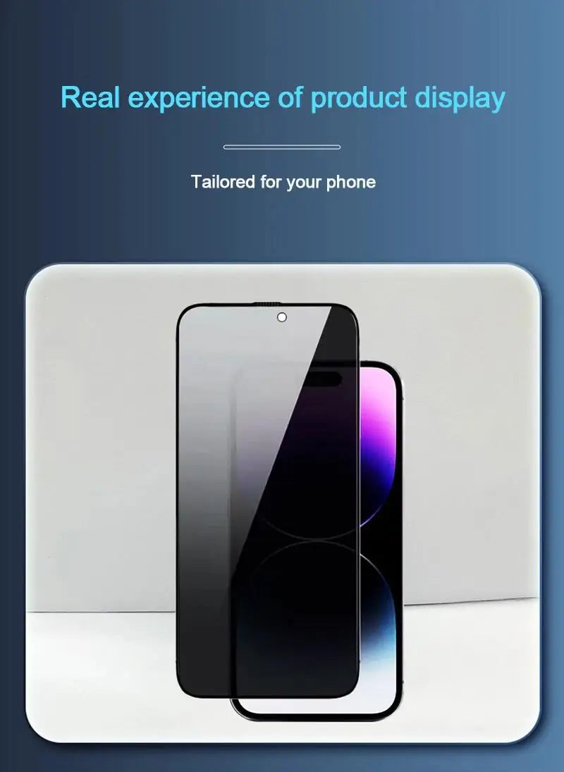 3PCS Anti-Spy Glass for IPhone 17 16 15 14 13 12 11 Pro Max Privacy Screen Protector for IPhone 13Mini 14Plus 14Pro Glass 15 16e