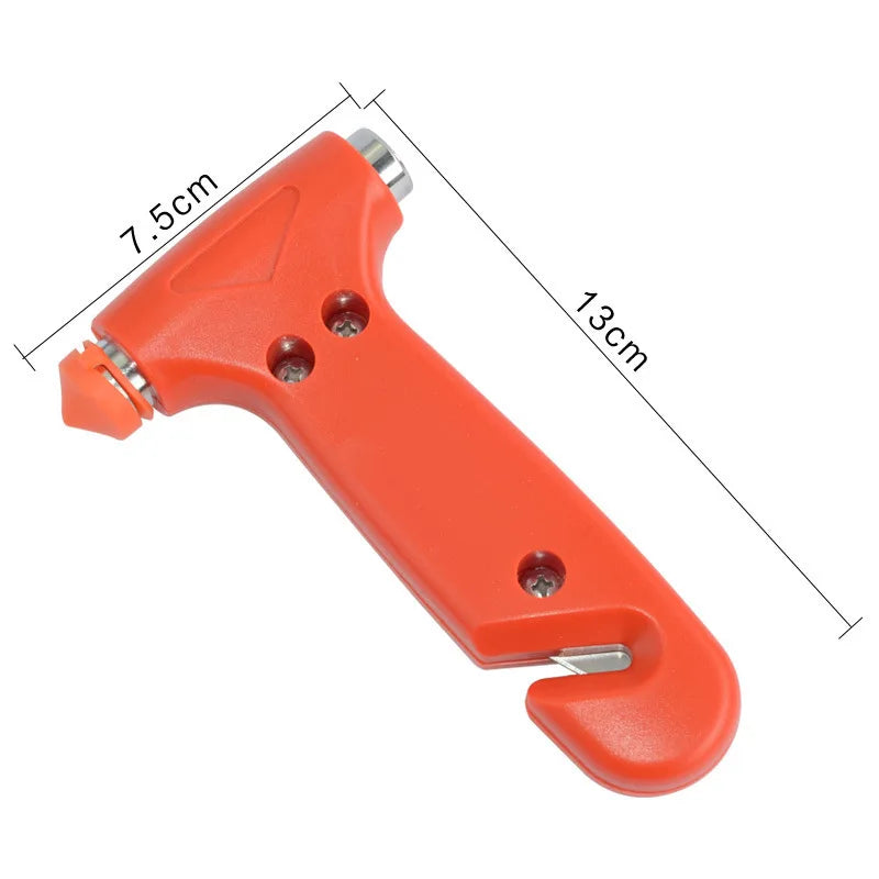 Solid Car Emergency Safety Hammer Escape Tool Car Window Breaker Seat Belt Cutter Multifunctional Escape Tools Car Accessories