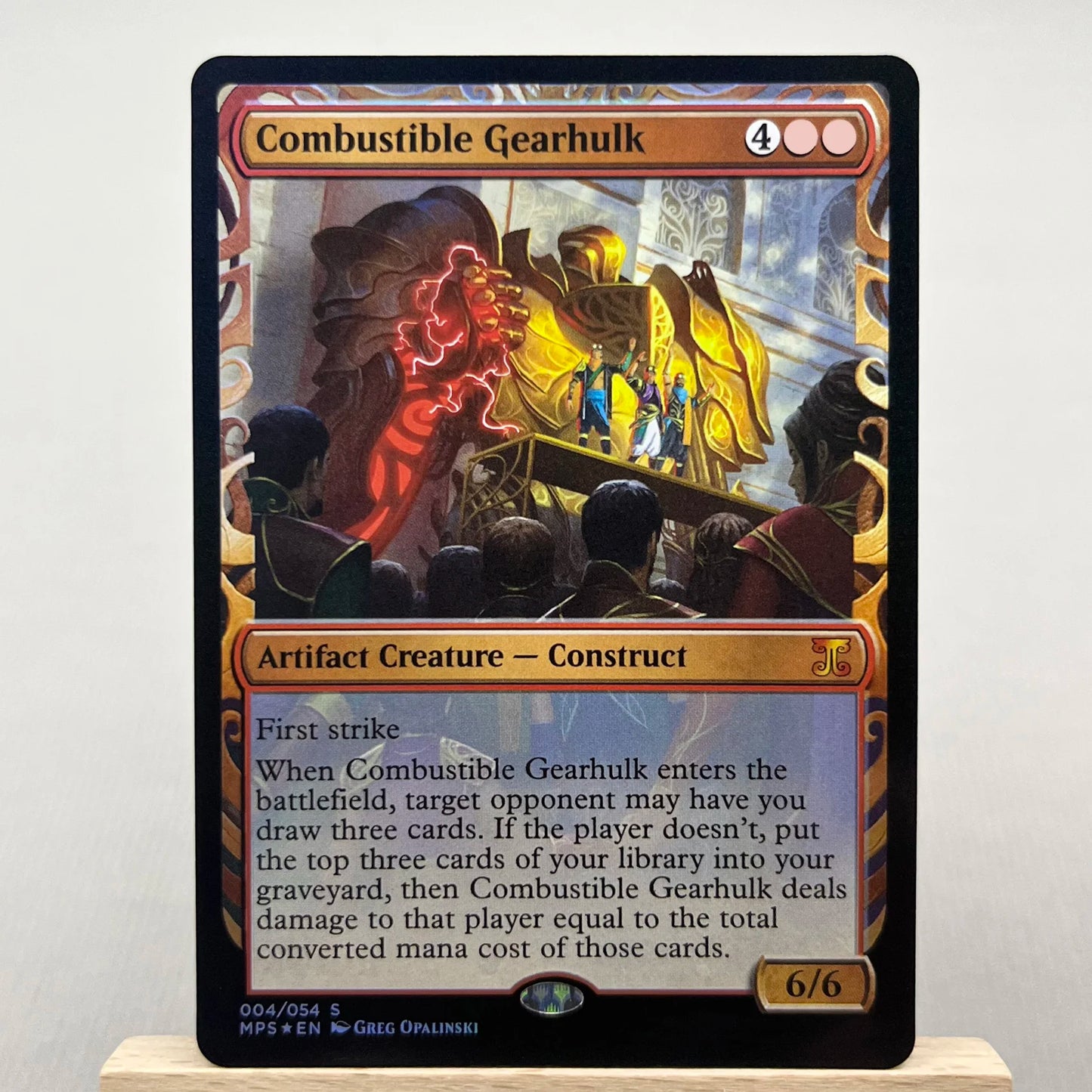 MPS FOIL2-02 TCG Cards for Home Play magical Proxy Sol Ring Lotus Petal the Oblivion Stone Extraplanar Lens Noxious gather