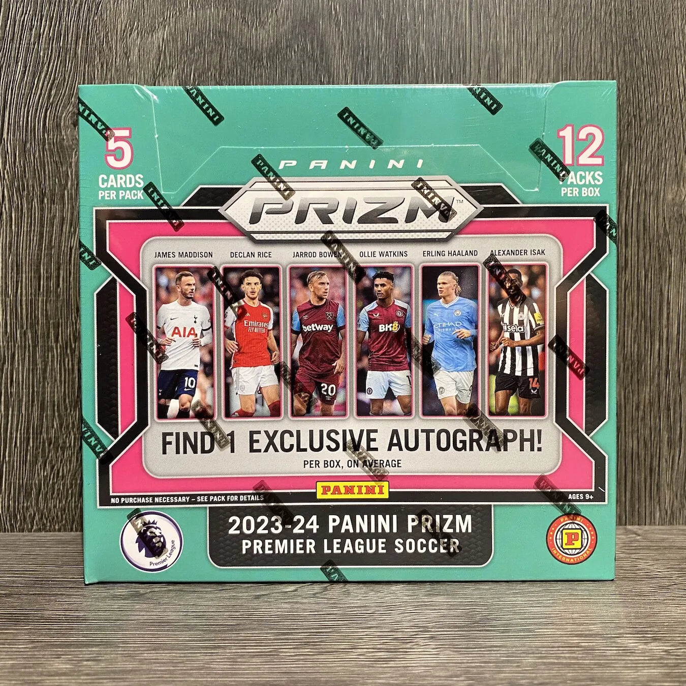Genuine Panini Soccer Football Trading Cards UEFA Champions League Premier La Liga Serie A Bundesliga World Cup Booster Box Gift
