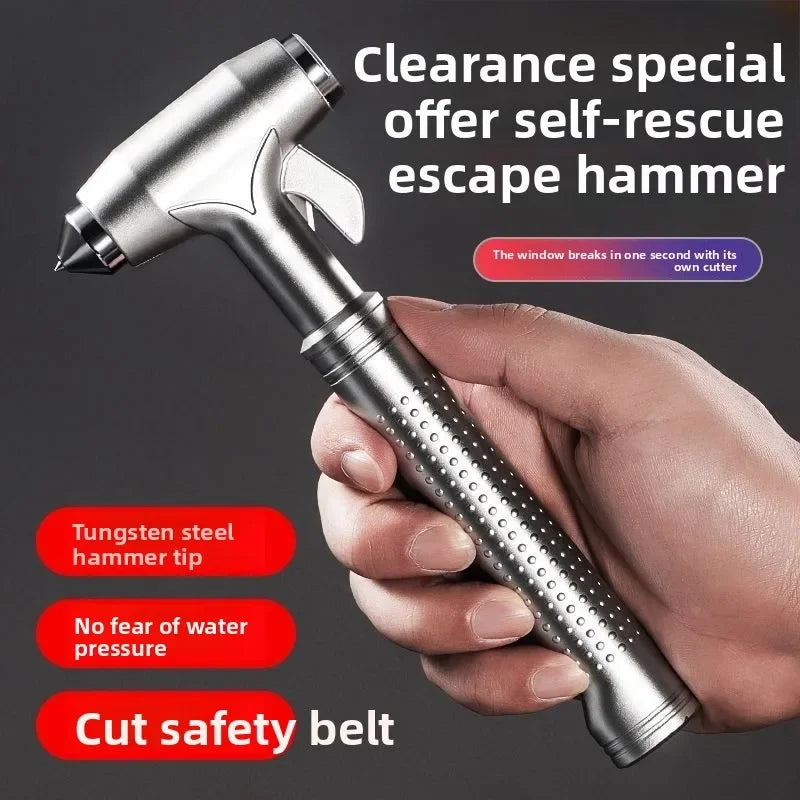 Car Safety Hammer Car Window Breaker Emergency Hammer with Seat Belt Cutter for Auto Rescue Escape Life Saver Hammer