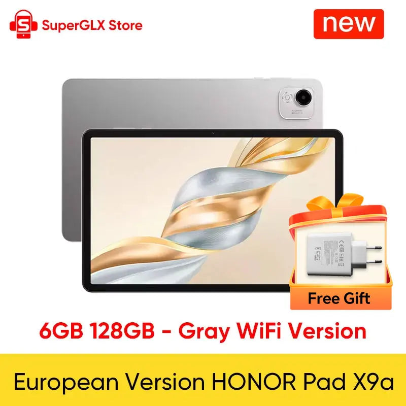 Global Version HONOR Pad X9a 11.5" 120Hz 2.5K Fullview Display Snapdragon 685 Slim Metal Body Tablet WiFi/LTE  Android15 8300mAh