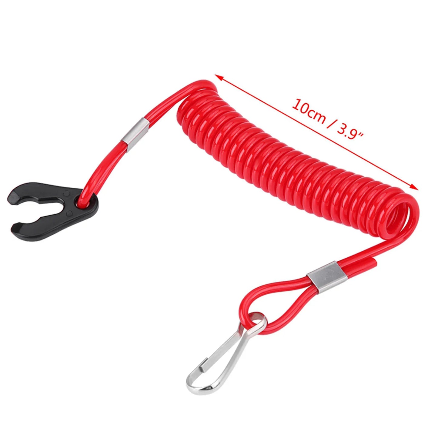 Boat Engine Kill Stop Switch Emergency Stop Switch Safety  Lanyard Rope Universal For Motorboat And Outboard Motors
