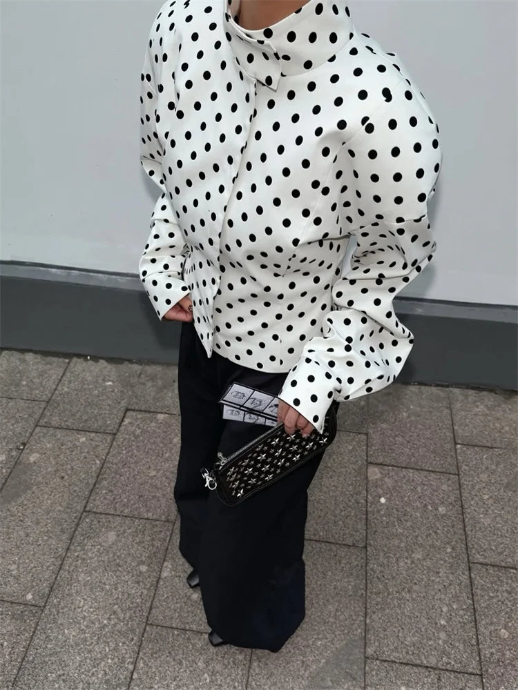 Tossy Fashion Commute 2 Piece-Set Shorts For Women Long Sleeve Patchwork Contrast Shirts Coat And Female Shorts Outfits Summer