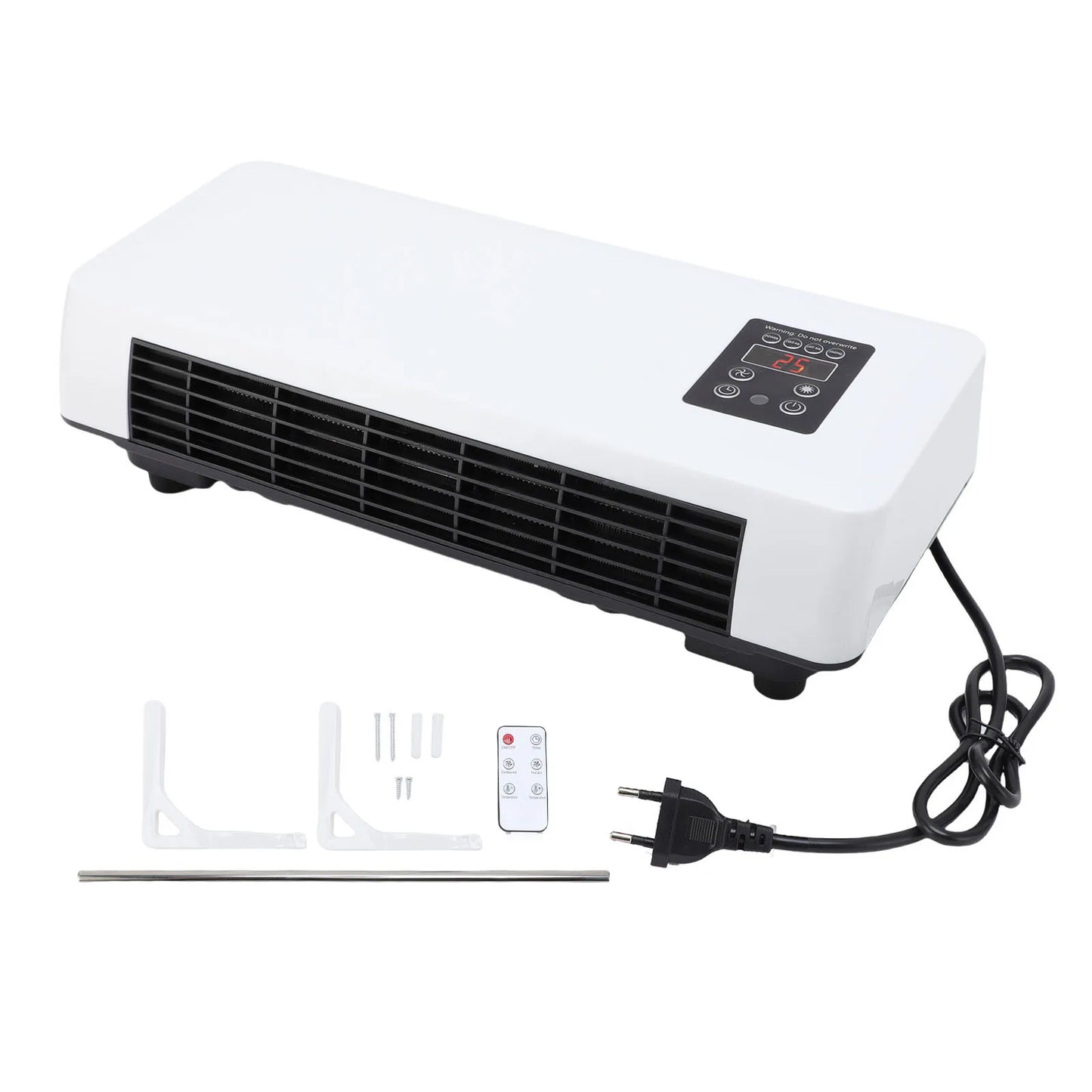 Wall Mounted Air Conditioner Easy To Operate Low Noise Portable Efficient Space Saving Wall Hanging Heater Cooler for Bathroom