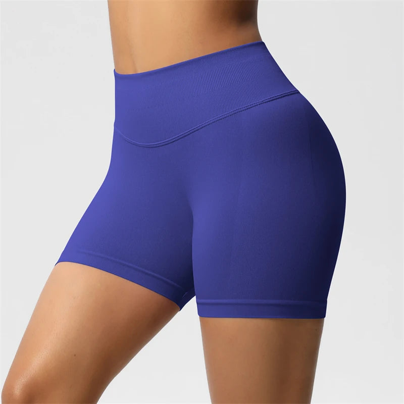 BUM Shaping Yoga Shorts Woman Stretch Breathable Peach Hip Fitness Running Shorts Hip High Stretch Impact Wicks Gym Shorts