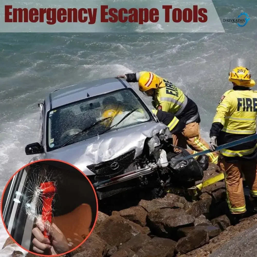 Vehicle Safety Hammer 1/2/4pcs  Emergency Break Window Glass Easy Use For Car Window  Survival Life Rescue Tools Escape Tools