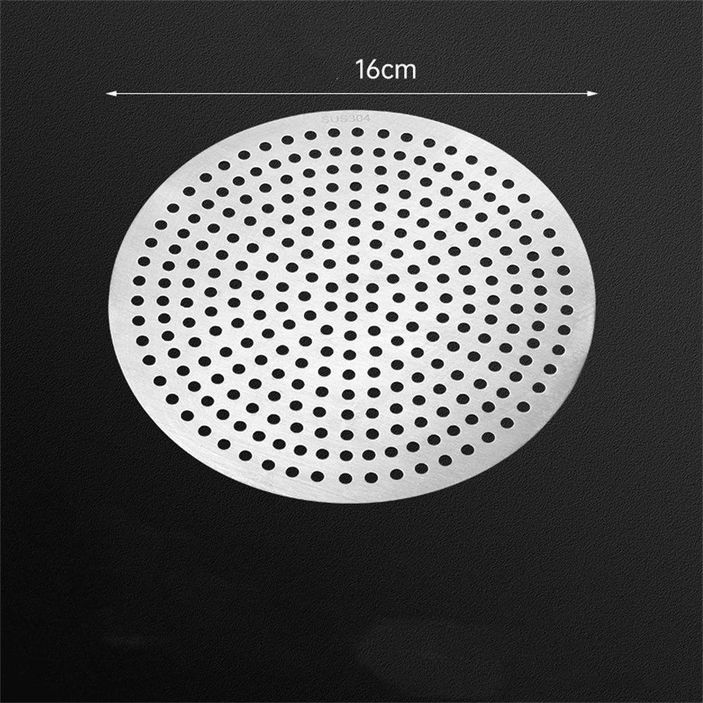 304 Stainless Steel Floor Drains Net Cover Sink Strainer With Small Drain Hole Filter Hair Catcher Stopper For Kitchen Bathroom