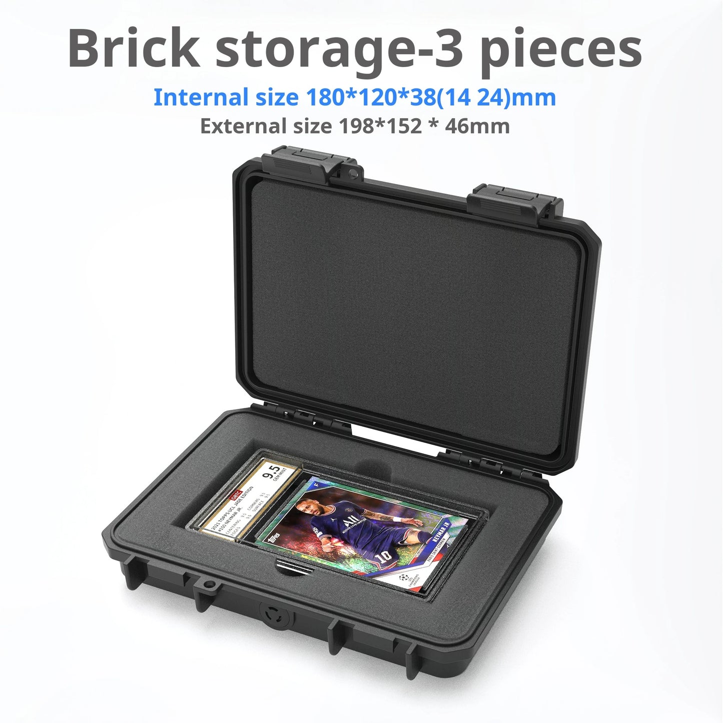 PSA rating card brick storage box star card Wanzhi brand chip box card brick box pressure resistant drop resistant waterproof