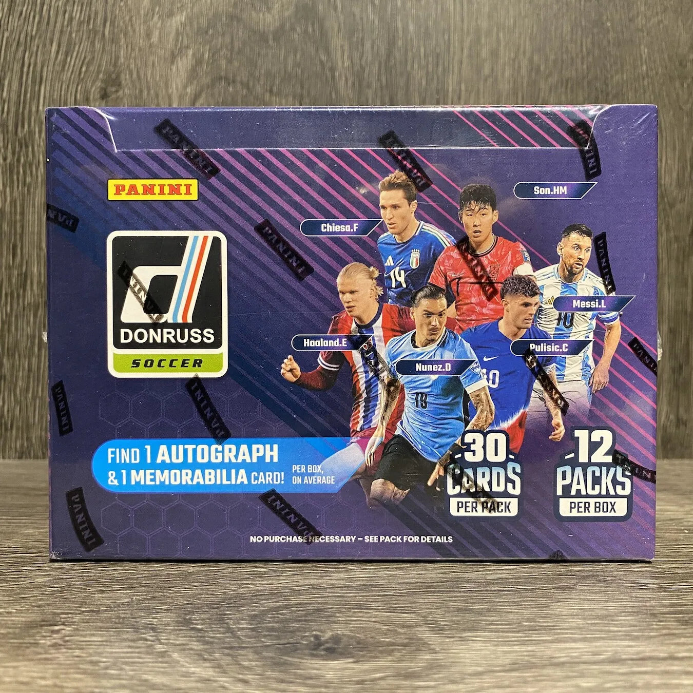 Genuine Panini Soccer Football Trading Cards UEFA Champions League Premier La Liga Serie A Bundesliga World Cup Booster Box Gift