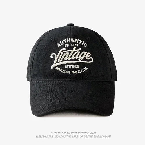 Korean Vintage Embroidered Baseball Caps Women Summer Outdoor Sunscreen Soft Top Hat Showing Face Small Casual Men's Hats
