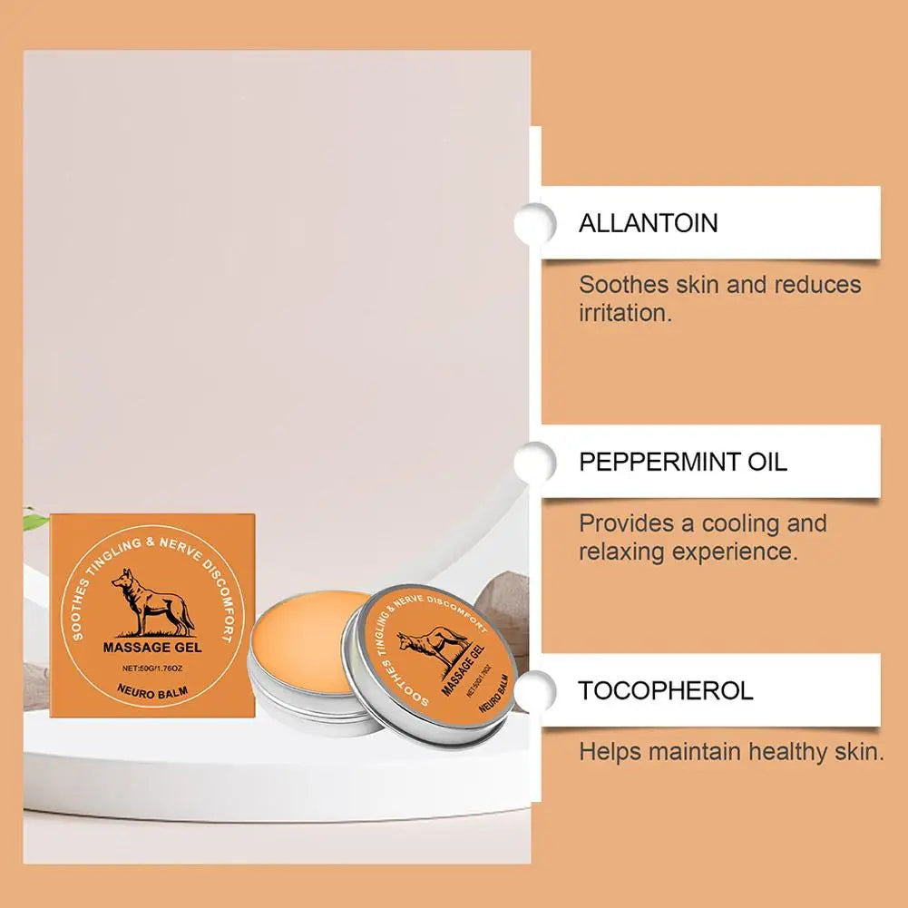 Body Care Cream Gentle Formula Care For The Skin Comfortable Joints Daily External Application Absorption Massage Cream