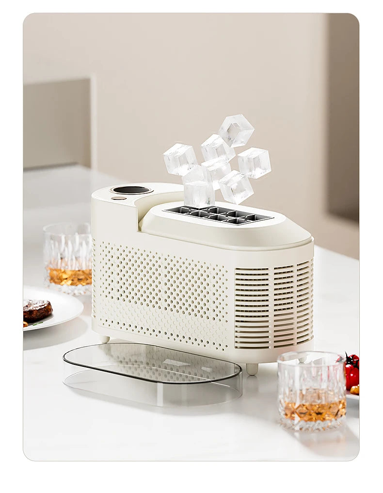Small Ice Maker Mini Convenient Home Dormitory Office Camping Portable Ice Automatic Ice Making Box ice machine 110V/220V