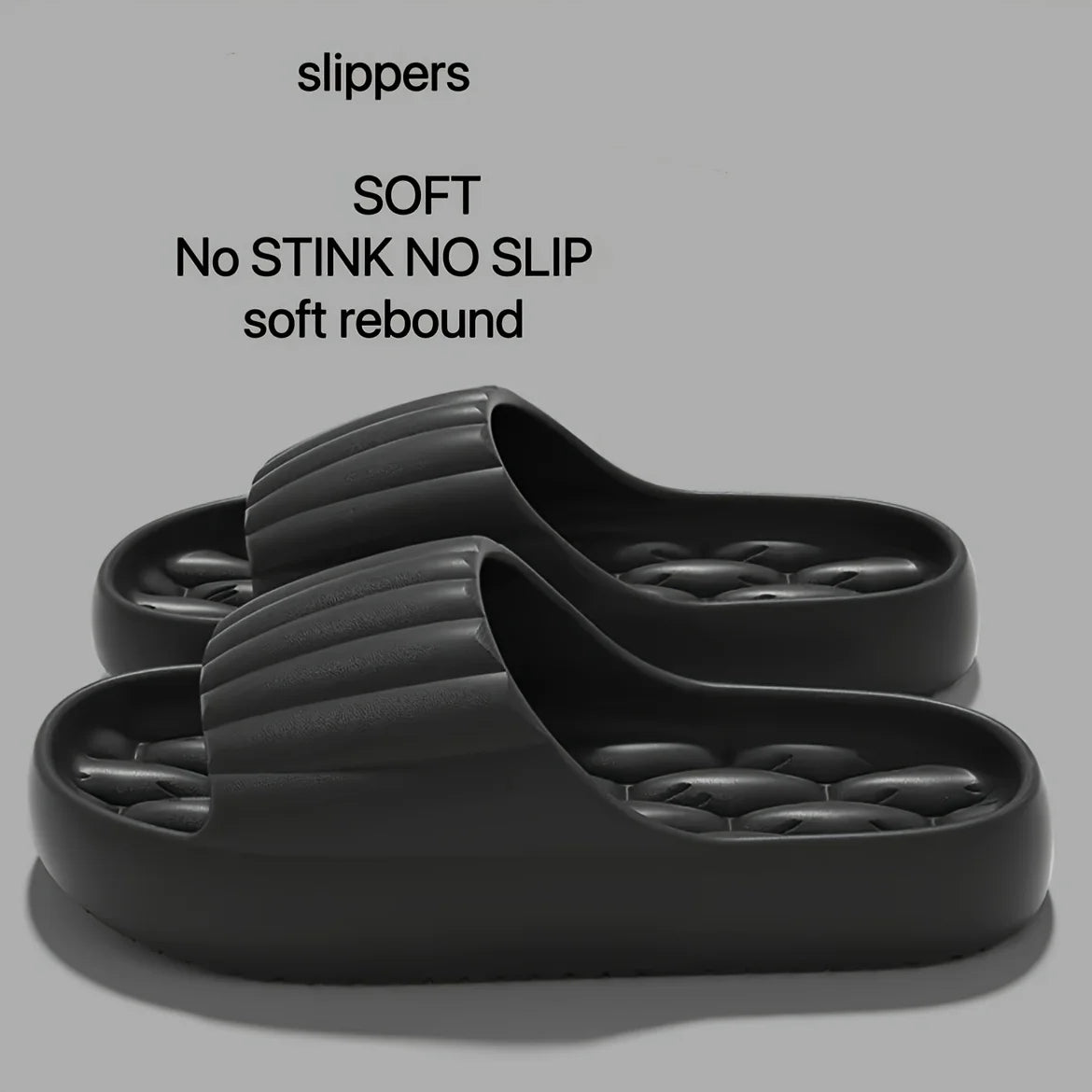 Slippers Women's EVA Slide Slippers - Soft Comfortable Non-Slip Indoor/Outdoor House Shoes， Washable All-Season Design