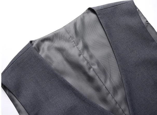 Men's Solid Color Business Suit 2025 High Quality Fashion Banquet Wedding Trend Groom Best Man Single 3/2/1