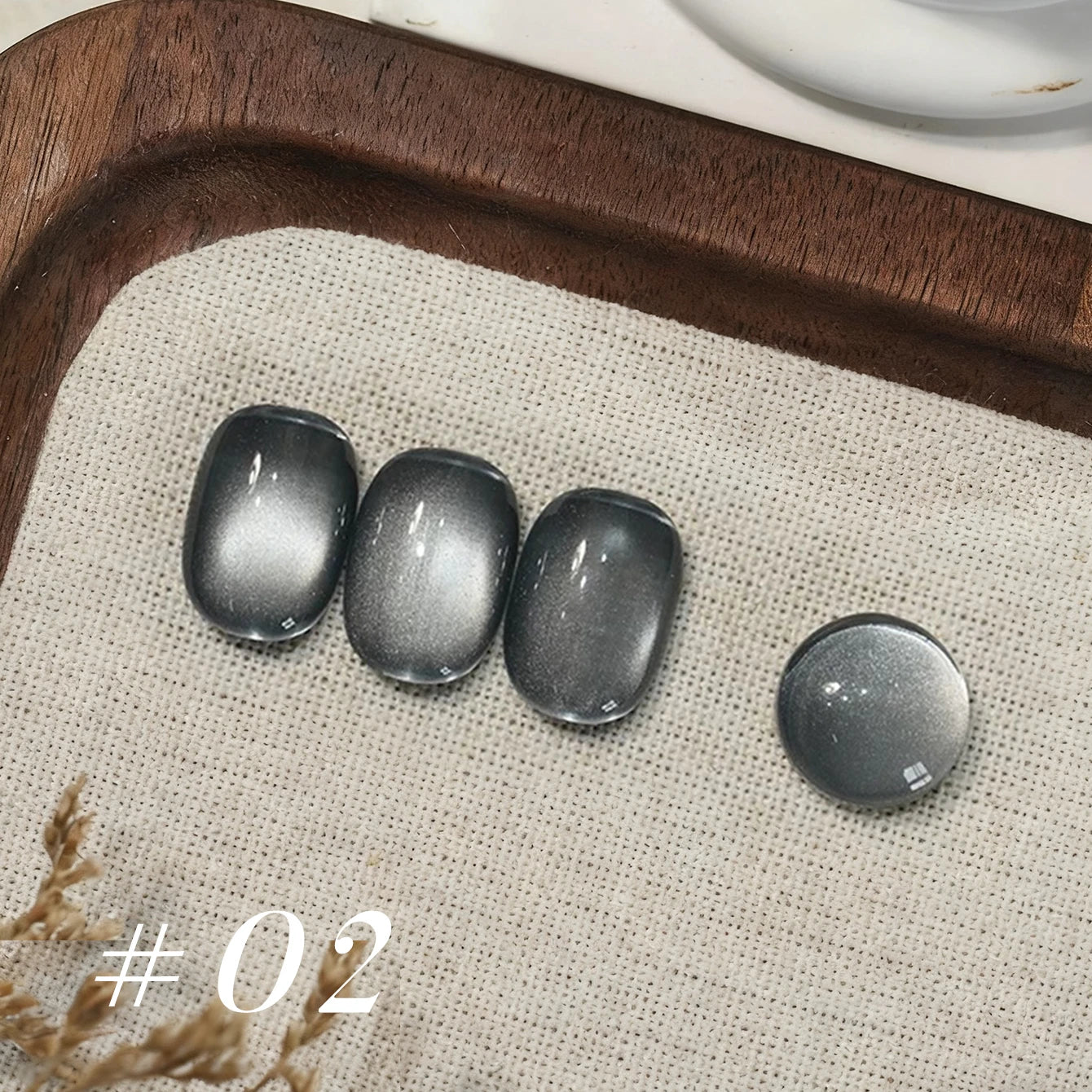 12ML 1-21pcs Toe Selling Whitening Glass Bead Cat Eye Gel Nail Polish Black Nails Nail Art Grey Cat Eye Nail Polish Cute Nails