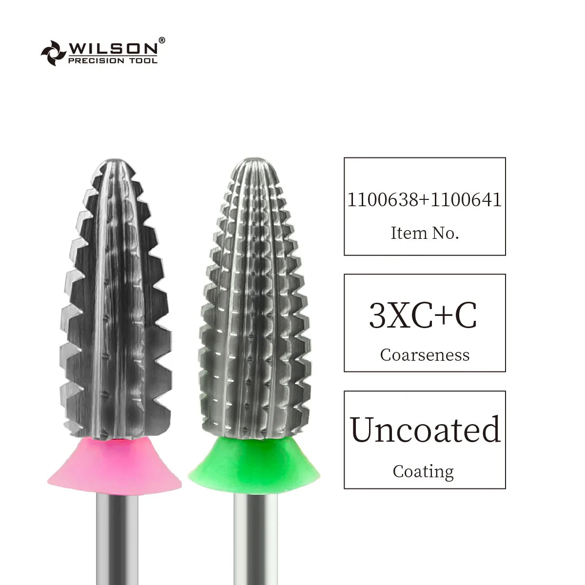 WILSON Typhoon Bits(2 Way)-Tools Nails Cutters for manicure Drill Bits nails accessories remove hard gel